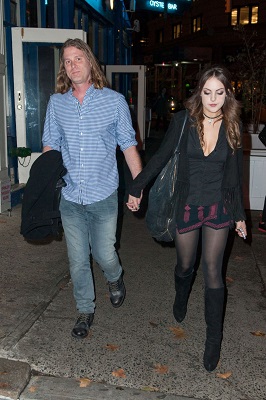 Gillies and her third boyfriend Michael